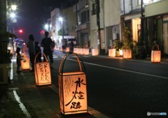 松江水燈路in宍道