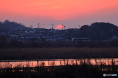 ３月の夕暮れ