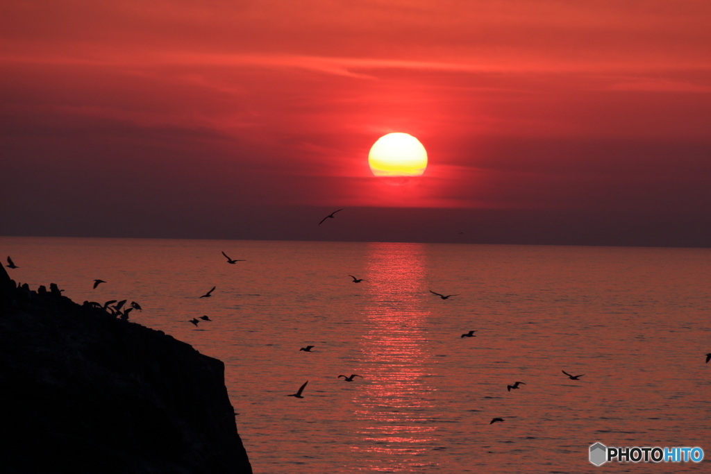 経島の夕暮れ－Ⅱ