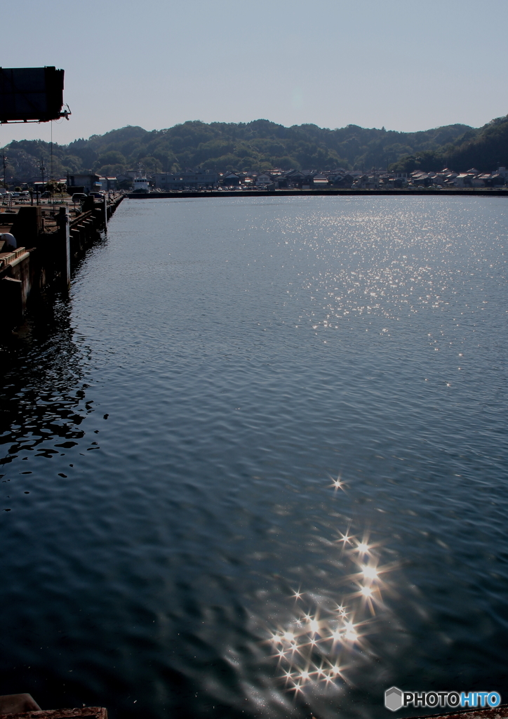 水面の輝き