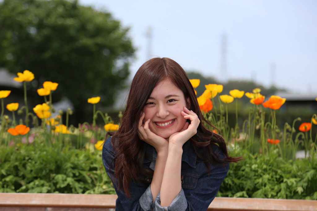 花と松江美人