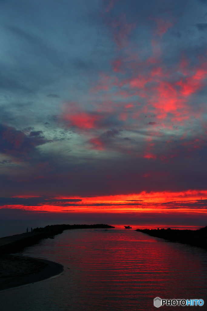 夕焼け雲