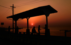 日本一夕日がきれいに見える駅