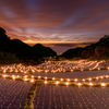 Rice terraces of dusk