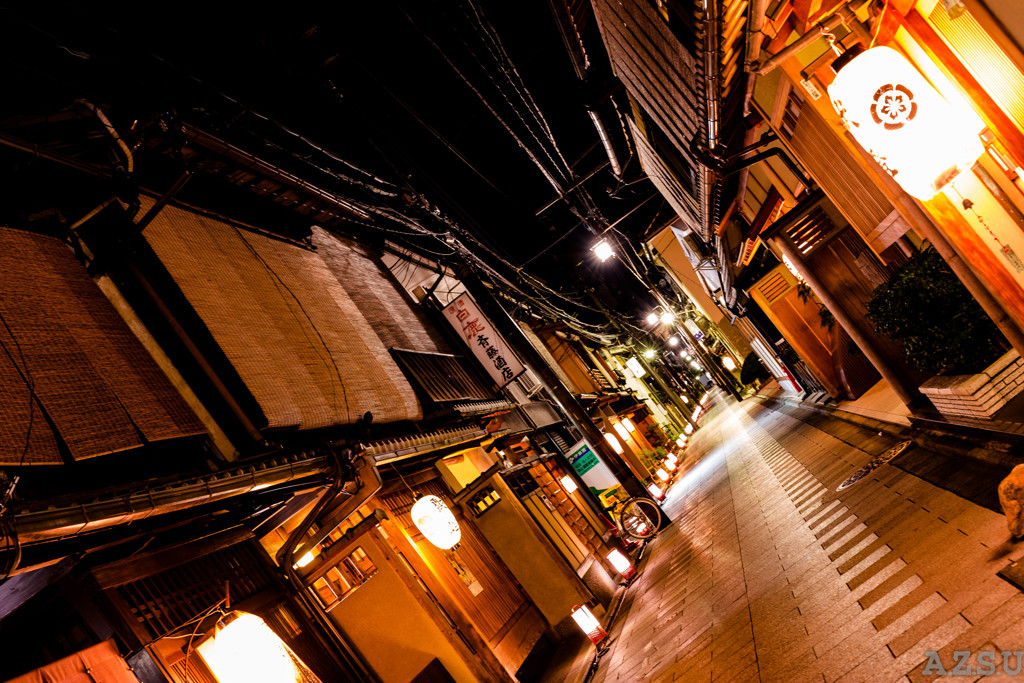 宮川町　夜