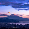 富士の朝焼け