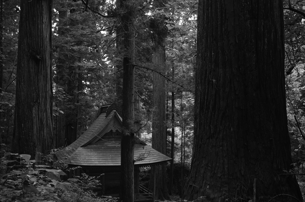 備後＿熊野神社借景