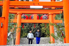 久井稲生神社。