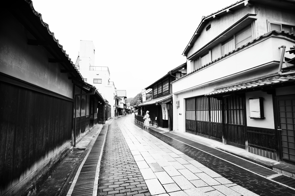 竹原散策