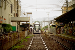 広電　楽々園駅