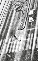 寒気が流れ込む