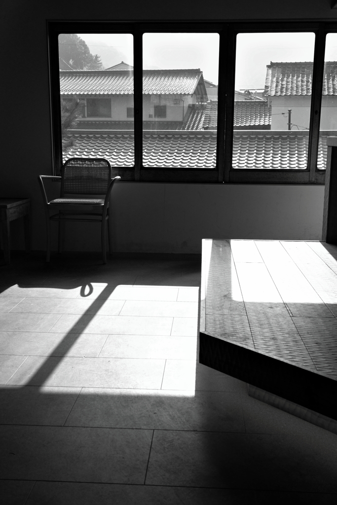 冬の、あたたかい午後の日差し