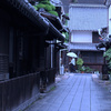 雨の竹原