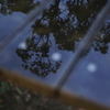 雨上がりのベンチ