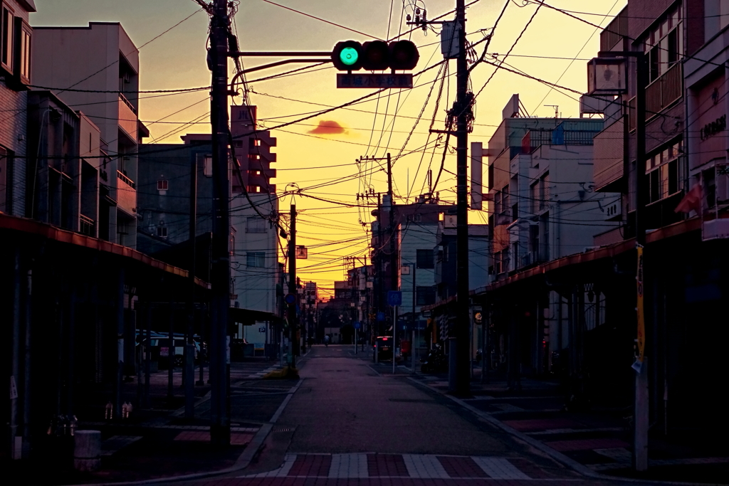 昭和の雰囲気がいまだ色濃く残る町