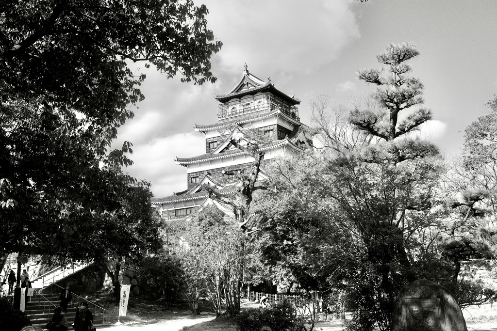 広島城閉城