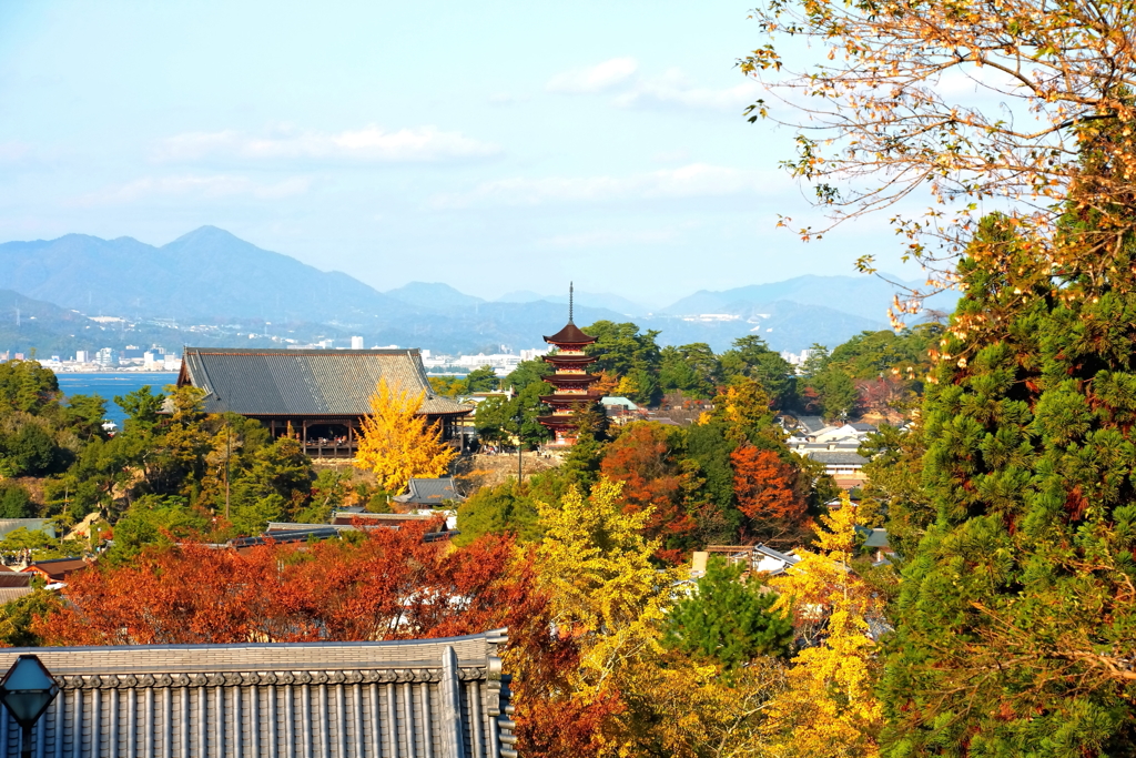 秋の宮島