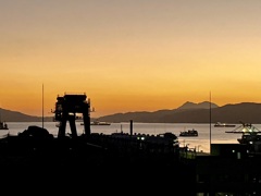 Kure Bay at dusk