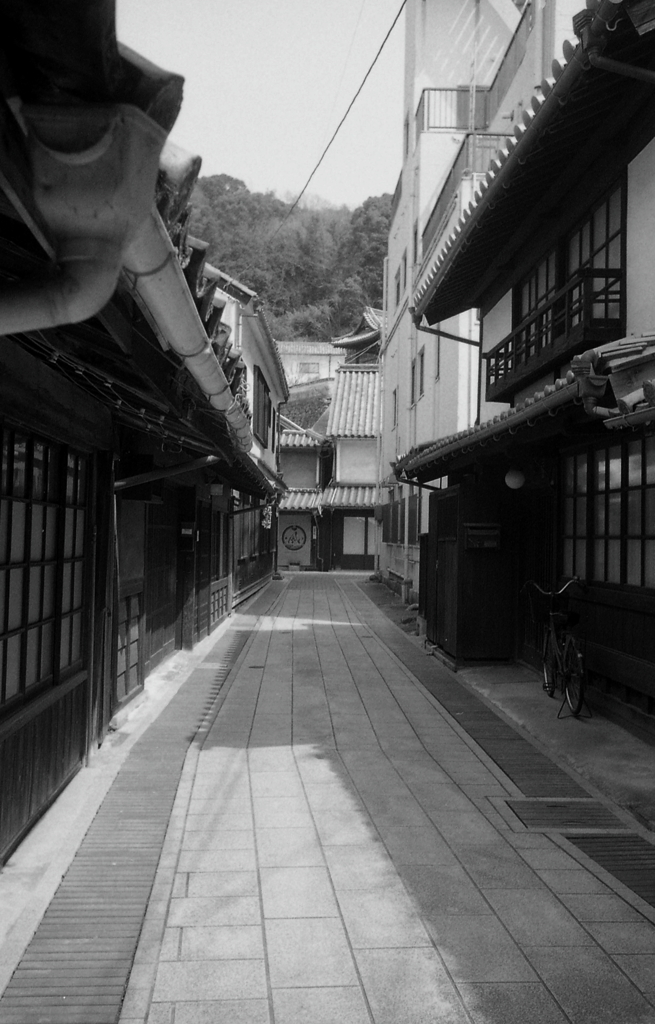 竹原の町並み路地