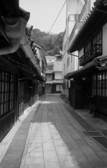 竹原の町並み路地