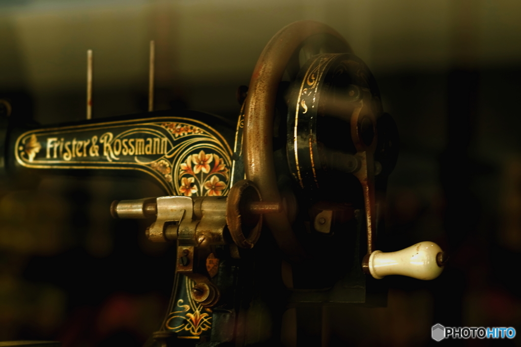 Beautiful sewing machine