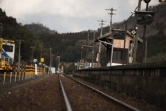 2018.1.4　篠目駅