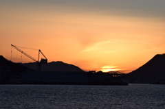 夕暮れ