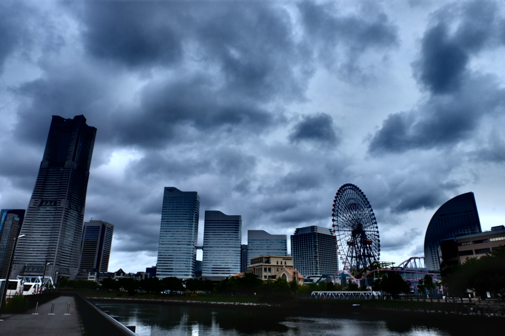 万国橋からのみなとみらい