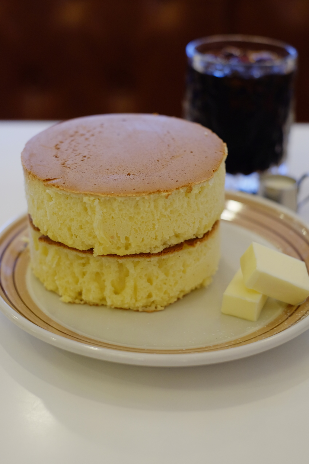 イワタコーヒーのホットケーキ