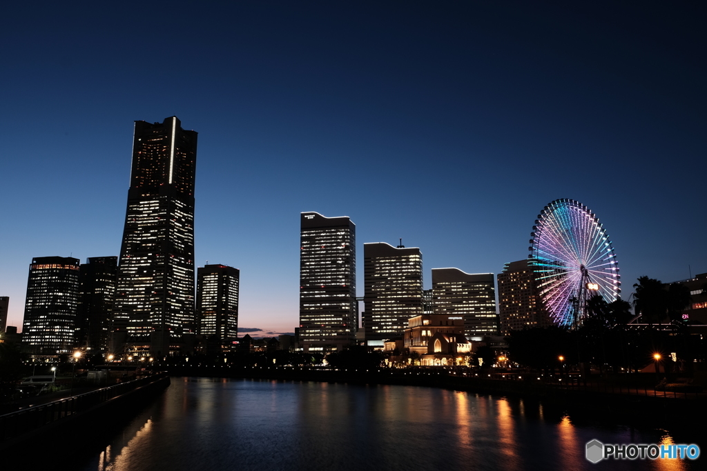 万国橋からのみなとみらい①