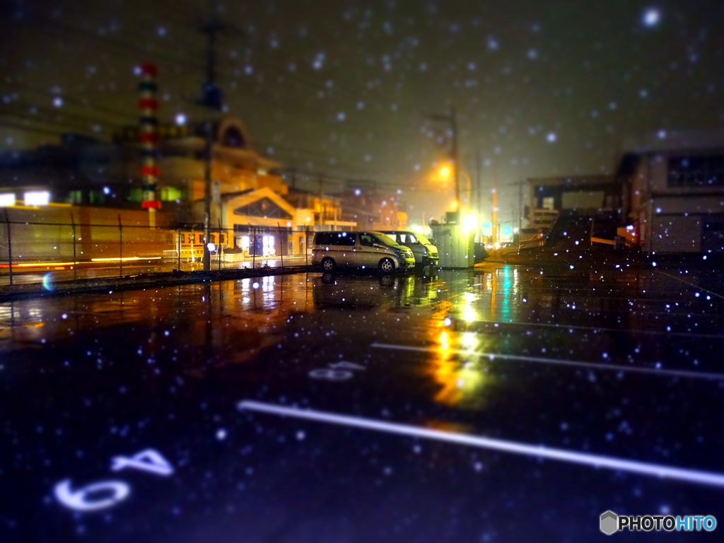 雪はふる・・・