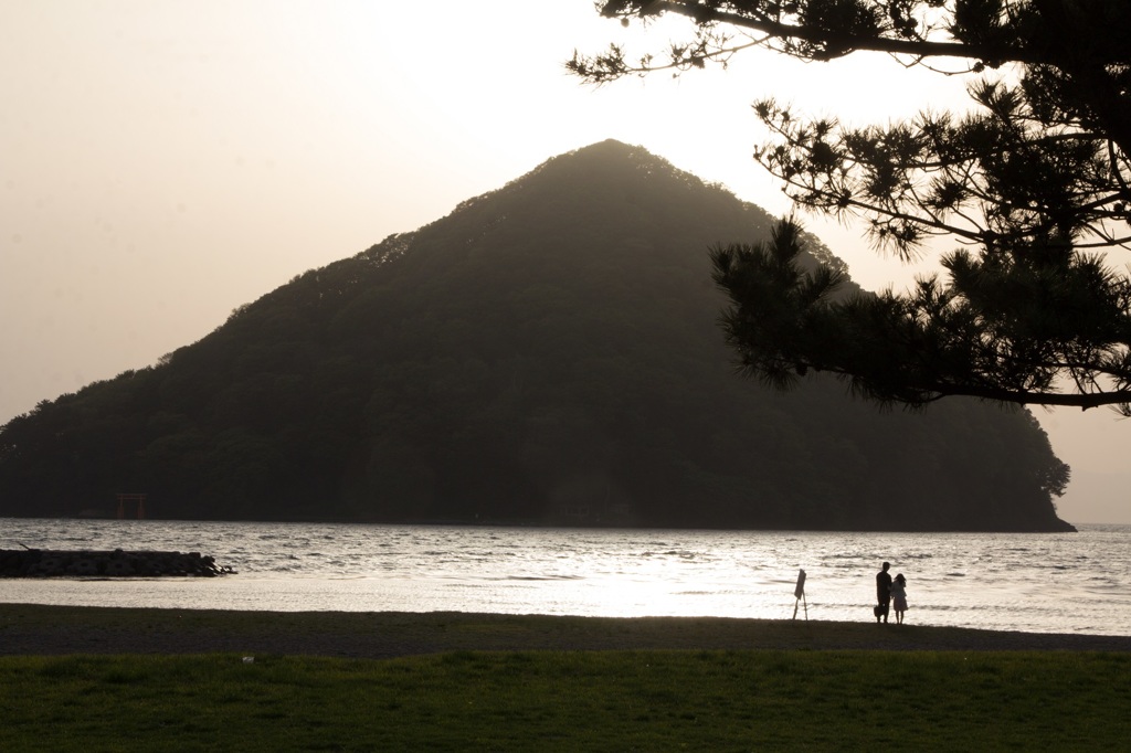 浅虫温泉にて