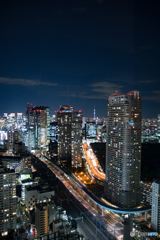 貿易センタービルからの夜景