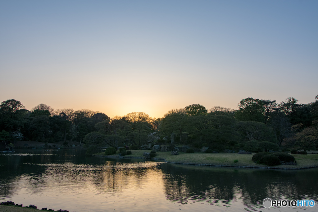 六義園　庭園