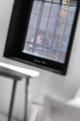 楽屋でのひととき。