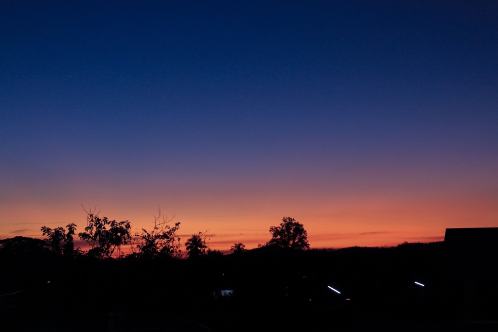 夕焼け空