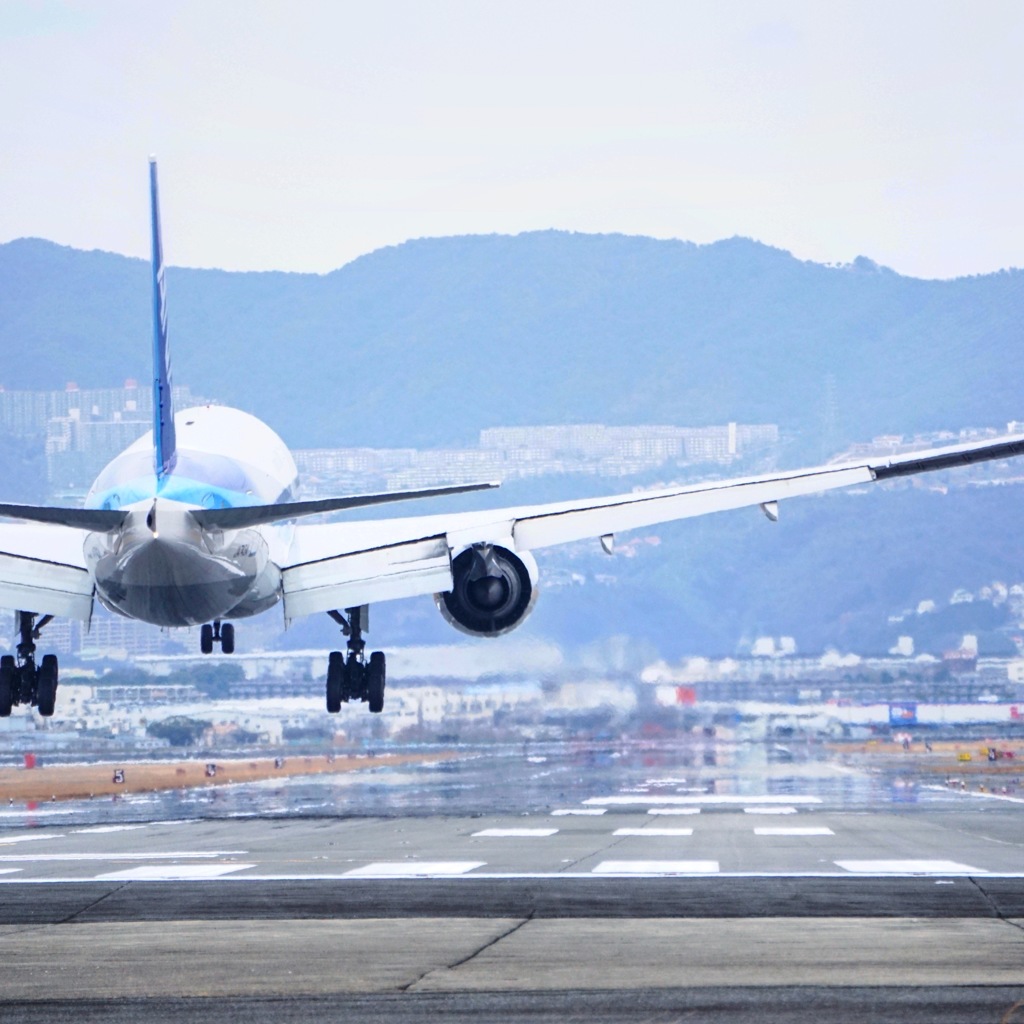 伊丹空港にて