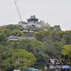 城下町から見上げた熊本城