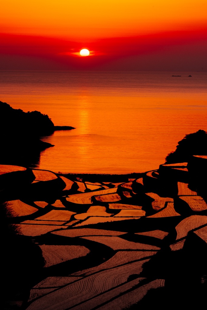 佐賀 玄海 浜野浦棚田