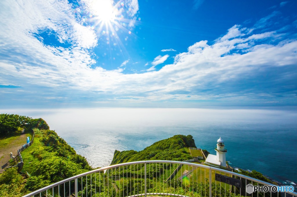 室蘭の朝の地球岬