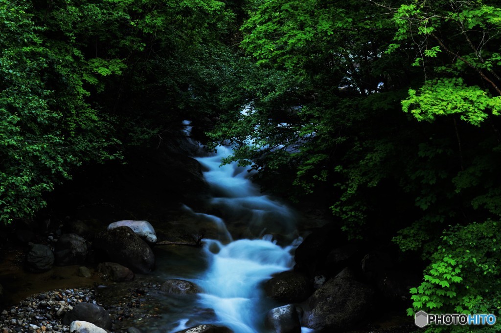 白老川上流