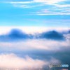 朝の海霧
