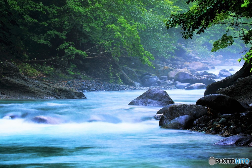 白老川上流