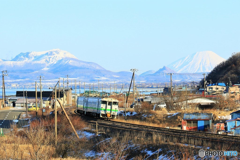 伊達市黄金にて
