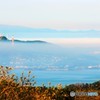 測量山と絹のヴェール