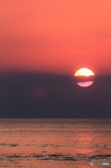 イタンキ浜の朝日