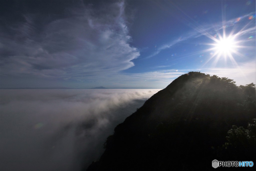 Big sea fog（室蘭地球岬）