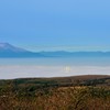 海霧に沈む室蘭