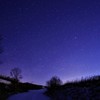 冬の朝の空