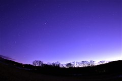 冬の朝の空